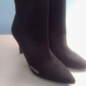 Black Guess Ankle Boots 11M